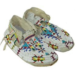 Cheyenne Beaded Moccasins