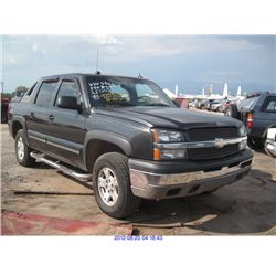 2004 - CHEVROLET AVALANCHE