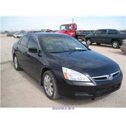 2007 - HONDA ACCORD