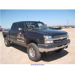 2003 - CHEVROLET SILVERADO 2500