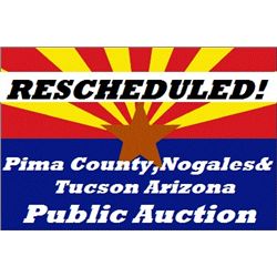AUCTION IS RESCHEDULED FOR NOVEMBER 13th