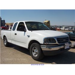 2001 - FORD F150