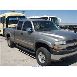 2001 - CHEVROLET SILVERADO 2500