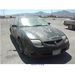 2000 PONTIAC SUNFIRE