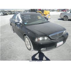 2005 LINCOLN LS