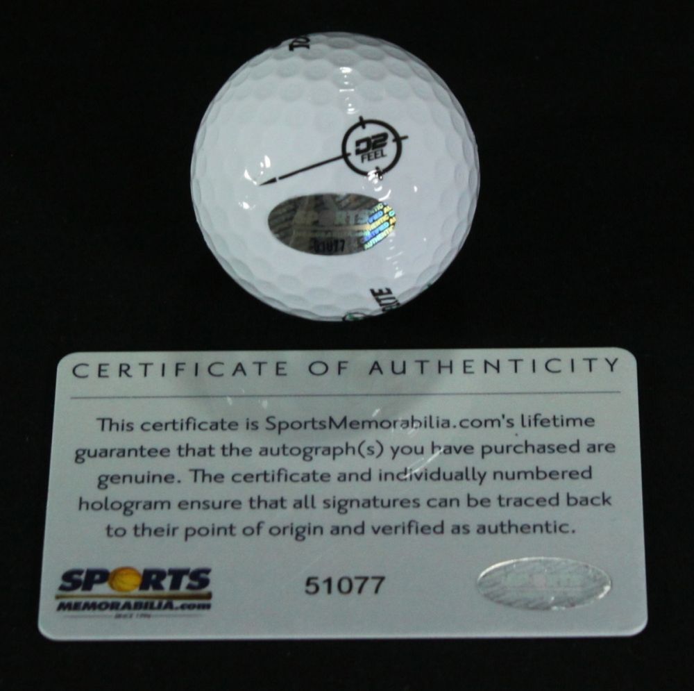 Rory McIlroy Signed Golf Ball (Sports Memorabilia COA)