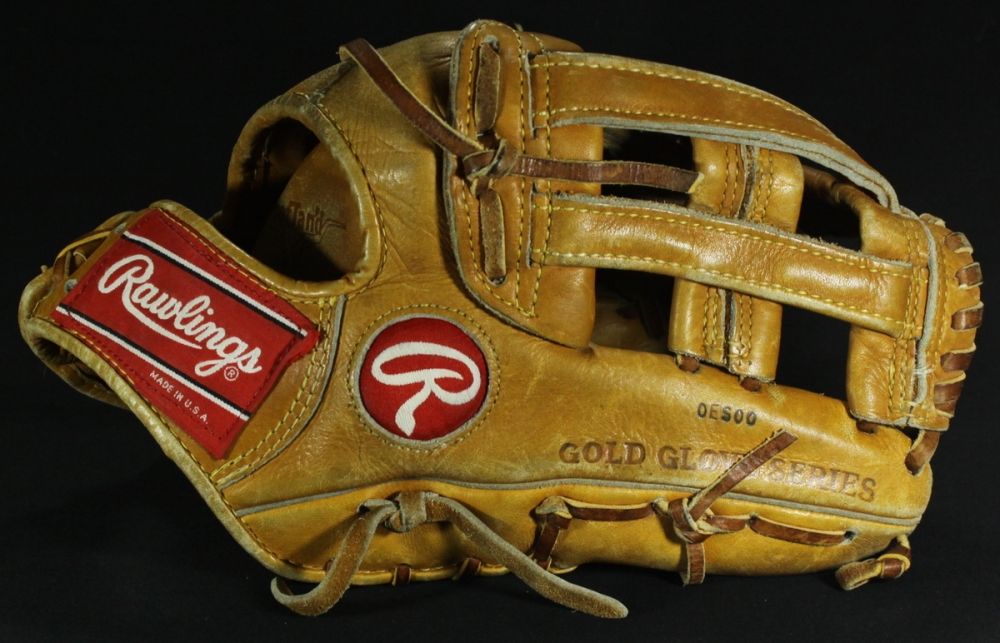 game used baseball glove
