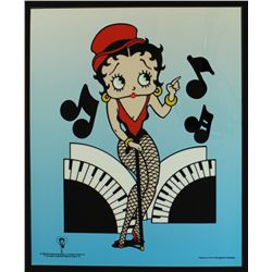 Betty Boop Limited Edition  Cabaret Singer  1999 Animation Serigraph Cel
