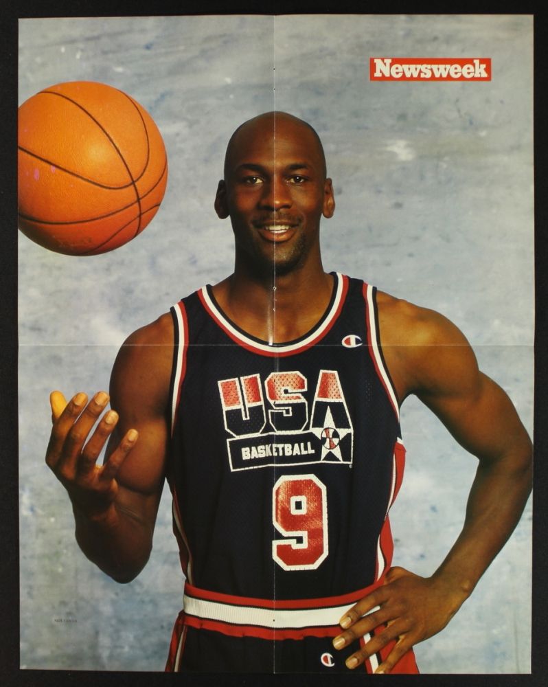 Michael Jordan Bulls 16x20 Vintage News Poster