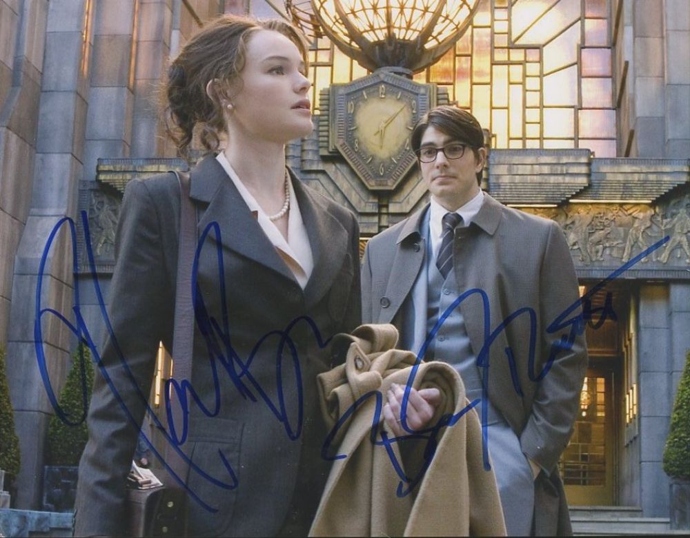 Kate Bosworth & Brandon Routh Signed 