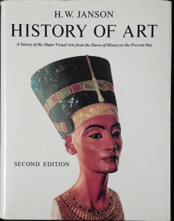 Janson History of Art Second Edition Hardcover Book