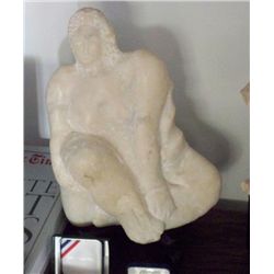 Betty Snyder Rees Orig Carrera Marble Sculpture Nude