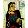 Image 1 : Dora Marr by Picasso Giclee on Canvas S/N