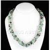 Image 1 : 630.00CTW 19in. PURPLEGREEN CHIPPED STONE NECLACE METAL