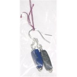 STERLING SILVER & GEMSTONE EARRINGS STAMPED 925 *BRAND NEW NEVER USED*!!