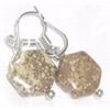 Image 1 : STERLING SILVER & GEMSTONE EARRINGS STAMPED 925 *BRAND NEW NEVER USED*!!