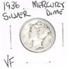 Image 1 : 1936 MERCURY SILVER DIME *NICE VERY FINE GRADE* DIME CAME OUT OF SAFE!!