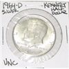 Image 1 : 1964-D KENNEDY SILVER HALF DOLLAR *RARE UNC HIGH GRADE* SILVER HALF DOLLAR CAME OUT OF SAFE!!