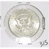 Image 2 : 1964 KENNEDY SILVER HALF DOLLAR *RARE UNC HIGH GRADE* SILVER HALF DOLLAR CAME OUT OF SAFE!!