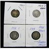 Image 1 : Lot of 4-Barber Dimes