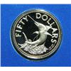 Image 2 : Scarce Bahamas 1982 $50 Marlin Gold Proof