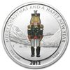 Image 3 : 2012 1/2 oz .999 Fine Silver 6 Coins Christmas Tree