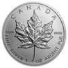 Image 1 : 2012 BU 1 Oz .999 Silver Canadian Maple Leaf