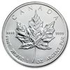 Image 1 : A 1 oz. Silver Maple Leaf Bullion