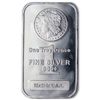 Image 1 : 1 Troy Oz. Silver MORGAN Design Bar