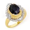 Image 1 : 3.01ctw Sapphire & Diamond Ring