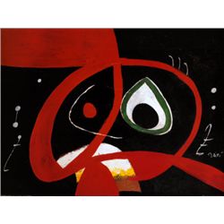 Joan Miro " Kopf " Professional Print 31 x 24
