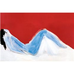 Nicolas de Stael "Nu Allonge" On Canvas