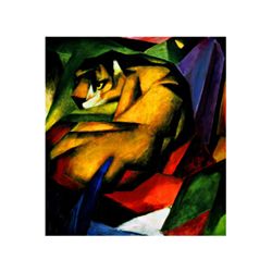 Franz Marc " The Tiger "  18 x 24