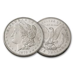 1878 Fine Grade Morgan Silver Dollar