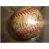 Image 1 : Authentic Hand Signed Babe Ruth Baseball with 2 COA'S