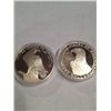 Image 2 : TWO LOS ANGELES OLYMPIC 90% SILVER COMMEORATIVE DOLLARS