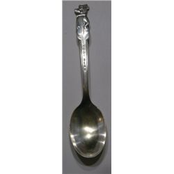 EXTREMELY RARE VINTAGE *YOGI BEAR* SPOON STAMPED "H.B.P. OLD COMPANY PLATE I S"*!!