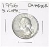 Image 1 : 1956 WASHINGTON SILVER QUARTER *PLEASE LOOK AT PICTURE TO DETERMINE GRADE* COIN CAME OUT OF SAFE!!