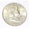 Image 1 : 1962-D FRANKLIN SILVER HALF DOLLAR *NICE SILVER DOLLAR* HALF DOLLAR CAME OUT OF SAFE!!