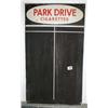 An early C20th enamel advertising sign/pub chalk board for "Park Drive"