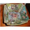 A reproduction Carlton ware bowl decorated with fairies