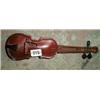 A mid C20th miniature tin plate violin