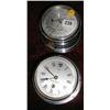 A ships clock and barometer Sestrel Henry Browne and son Ltd Barking and London