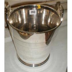 A silver plated ice bucket by Coronet