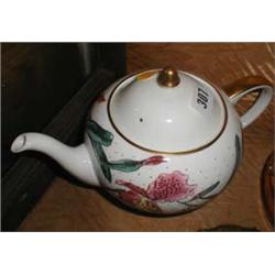 A Susie Cooper floral decorated teapot AF