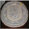 A C19th pair of graduated Asiatic Pheasant blue and white meat platters