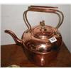 Image 1 : A C19th copper kettle