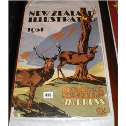 A quantity of 1930's "The New Zealand Illustrated"