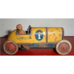 A c1920's tin-plate racing car by "Galop" Germany