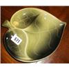 A Torbay pottery trefoil leaf dish No 102